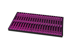 26cm purple pole winder tray 21