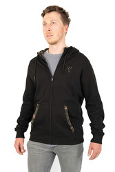 zip print hoody camo fox