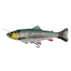4 D line thru pulse tail trout 
