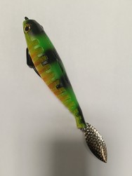 neo spin 16cm chartreuse tiger