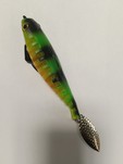 neo spin 16cm chartreuse tiger