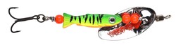 larva inline spinner minnow spro