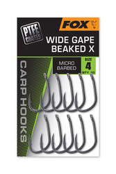 hook wide gape beaked X fox