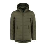 puffer thermolite jacket olive
