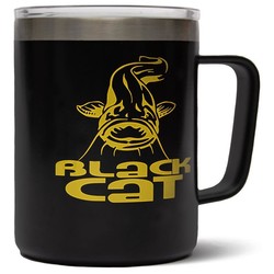 thermal mug black cat