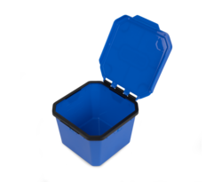 box 3 pint flip lid bait tub