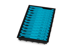 13cm light blue pole winder tray