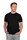 tee shirt black large print fox