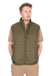 gilet olive quilted 100 fox