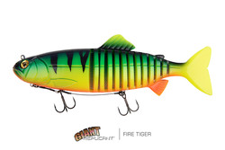 rep jointed fire tiger 32cm fox
