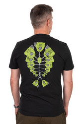 tee shirt vert indicator fox 