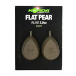 2 plombs flat pear inline