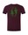 tee shirt mandala burgundy