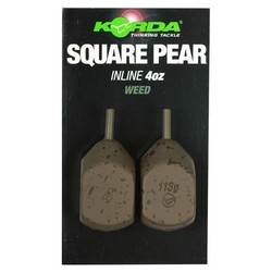 2 plombs square pear inline