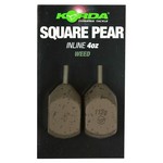 2 plombs square pear inline