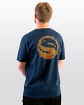 tee shirt glitch navy guru