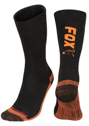 chausettes black orange fox