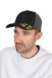 casquette faded print black