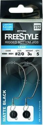 rigged bottom jig black spro