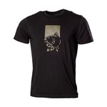 tee shirt logo fish noir nash