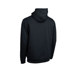 sweat zip badge black nash 