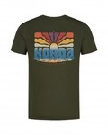 tee shirt dawn vibes dark olive