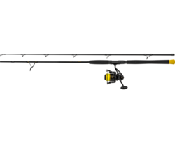 hard core spin rod 2.40m black