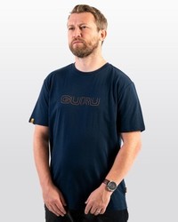 tee shirt glitch navy guru
