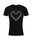 tee shirt women love black korda