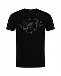 tee shirt one liner black korda