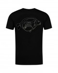 tee shirt one liner black korda