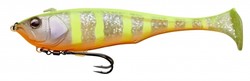 dunkle 5''  15cm illex yelow gill 