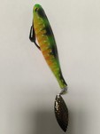 neo spin 13cm chartreuse tiger