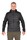 hybrid jacket black orange 