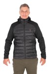 hybrid jacket black orange 
