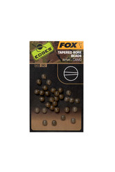 camo tapered bore bead natural